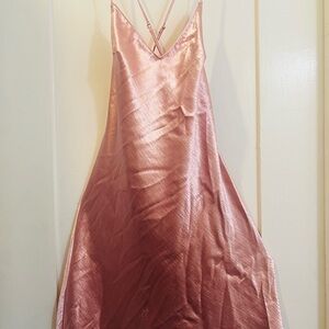 Victoria's Secret Pink Satin Slip Dress🎀